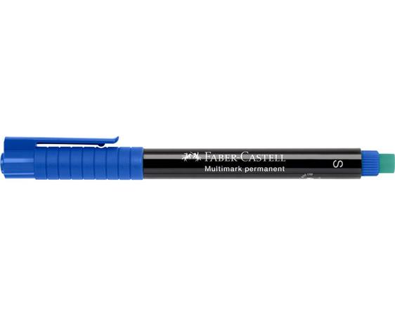 Alkoholos marker, OHP, 0,4 mm, FABER-CASTELL Multimark 1523, kék
