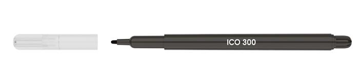 Rostirón, 1 mm, ICO 300, fekete