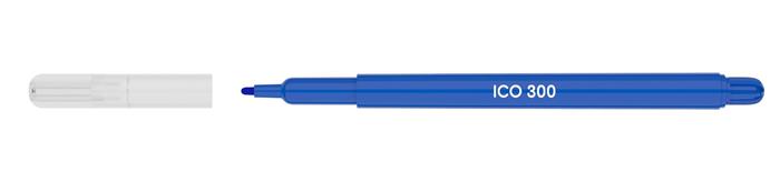 Rostirón, 1 mm, ICO 300, kék