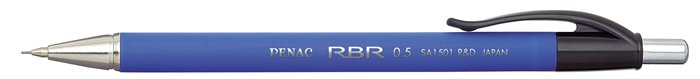 Nyomósirón, 0,5 mm, kék tolltest, PENAC RBR