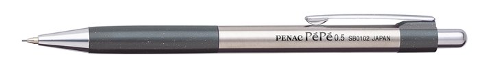 Nyomósirón, 0,5 mm, fekete tolltest, PENAC PéPé