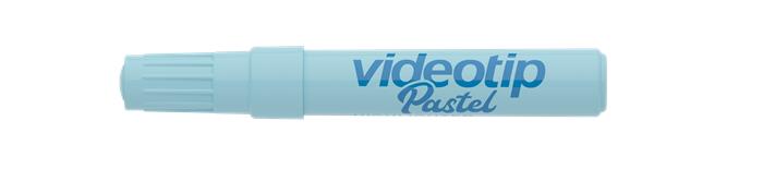 Szövegkiemelő, 1-4 mm, ICO Videotip, pasztell kék