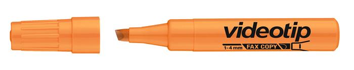 Szövegkiemelő, 1-4 mm, ICO Videotip, narancssárga