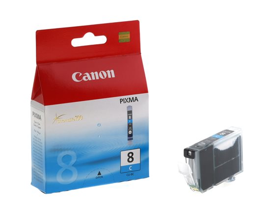 CLI-8C Tintapatron Pixma iP3500, 4200, 4300 nyomtatókhoz, CANON, cián, 13ml