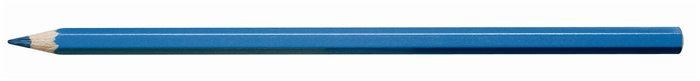 Színes ceruza, hatszögletű, KOH-I-NOOR 3680, 3580, kék
