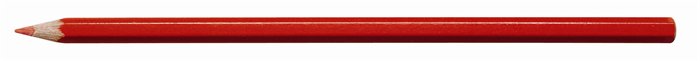 Színes ceruza, hatszögletű, KOH-I-NOOR 3680, 3580, piros
