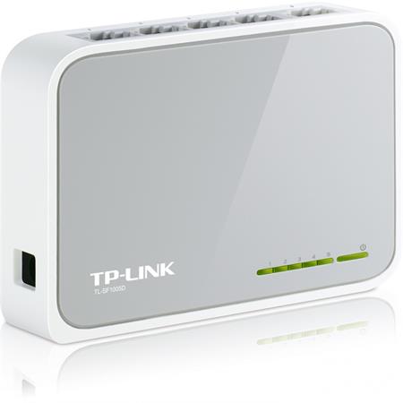 Switch, 5 port, 10/100Mbps, TP-LINK TL-SF1005D