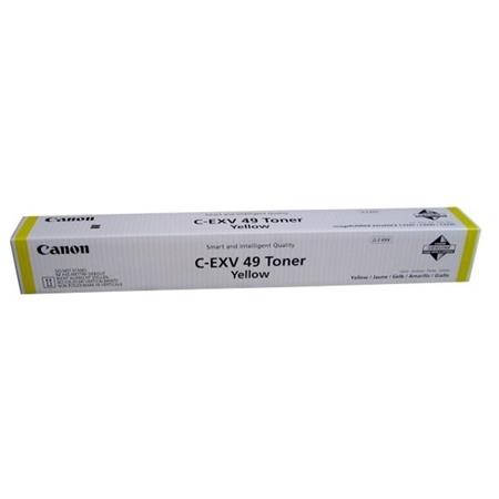 C-EXV49Y Lézertoner IR C250, C350, C351 nyomtatókhoz, CANON, sárga, 19k