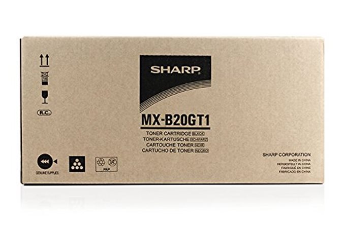 MXB-20GT1 Fénymásolótoner MX B200 fénymásolóhoz, SHARP, fekete, 8k