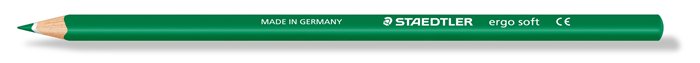Színes ceruza, háromszögletű, STAEDTLER Ergo Soft 157, zöld