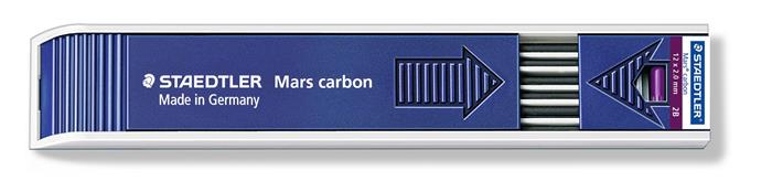 Grafitbél, 2B, 2 mm, STAEDTLER Mars® carbon 200