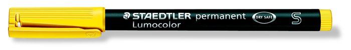 Alkoholos marker, OHP, 0,4 mm, STAEDTLER Lumocolor® 313 S, sárga