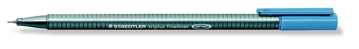 Tűfilc, 0,3 mm, STAEDTLER Triplus 334, mélykék