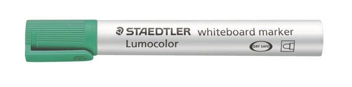 Táblamarker, 2 mm, kúpos, STAEDTLER Lumocolor® 351, zöld