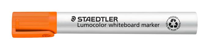 Táblamarker, 2-5 mm, vágott, STAEDTLER Lumocolor® 351 B, narancssárga