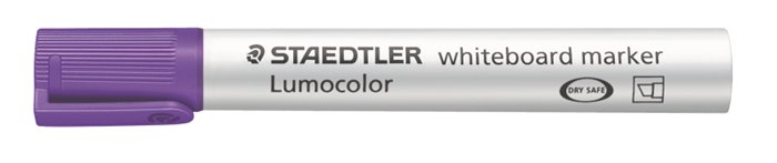 Táblamarker, 2-5 mm, vágott, STAEDTLER Lumocolor® 351 B, lila