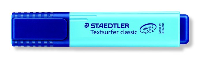 Szövegkiemelő, 1-5 mm, STAEDTLER Textsurfer Classic 364, kék