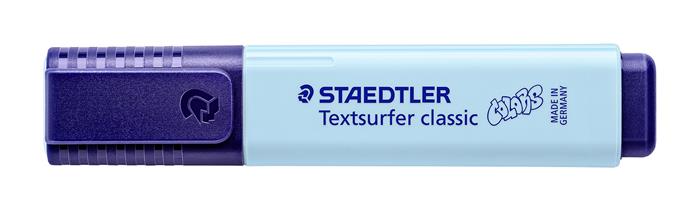 Szövegkiemelő, 1-5 mm, STAEDTLER Textsurfer Classic Pastel 364 C, égkék