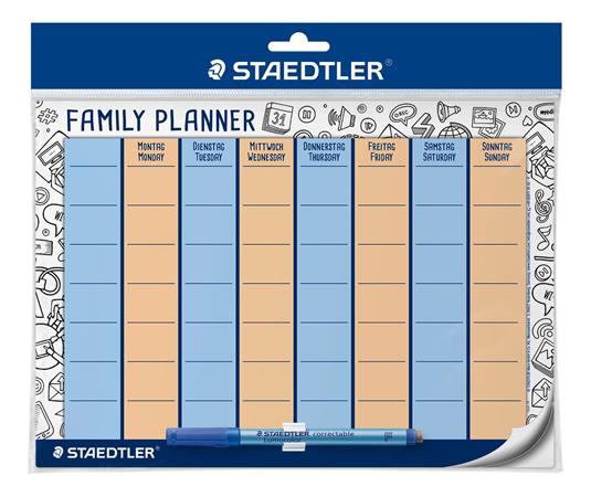 Családi tervező, törölhető, STAEDTLER Lumocolor® 641 FP