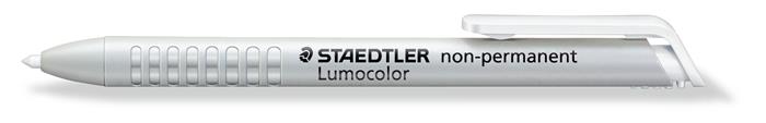 Jelölőkréta adagoló, mindenre író, lemosható (omnichrom), STAEDTLER Lumocolor 768, fehér