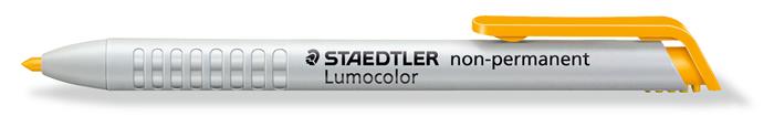 Jelölőkréta adagoló, mindenre író, lemosható (omnichrom), STAEDTLER Lumocolor 768, sárga