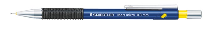 Nyomósirón, 0,3 mm, STAEDTLER Mars micro 775, kék