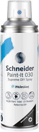 Akrilfesték spray, 200 ml, SCHNEIDER Paint-It 030, átlátszó fényes bevonat