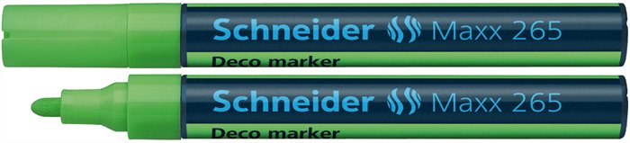 Krétamarker, 2-3 mm, SCHNEIDER Maxx 265, világos zöld