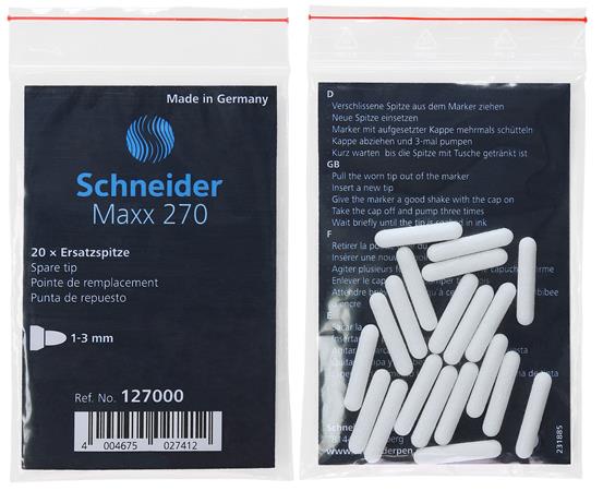 Cserehegy Maxx 270 lakkmarkerhez, 1-3 mm, SCHNEIDER