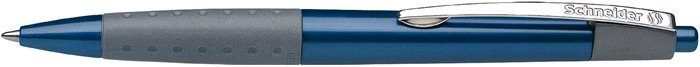 Golyóstoll, 0,5 mm, nyomógombos, SCHNEIDER Loox, kék