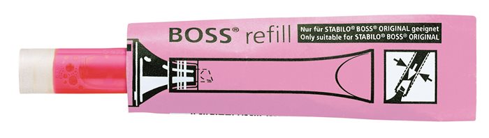Utántöltő Boss szövegkiemelőhöz, STABILO Boss, rózsaszín