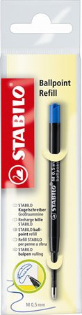 Golyóstollbetét, 0,5 mm, STABILO, Smartball és Easyball tollhoz, kék