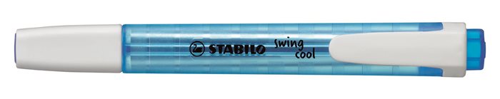 Szövegkiemelő, 1-4 mm, STABILO Swing Cool, kék