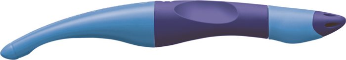 Rollertoll, 0,5 mm, balkezes, kék tolltest, STABILO EASYoriginal Start, kék írásszín