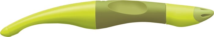 Rollertoll, 0,5 mm, balkezes, zöld tolltest, STABILO EASYoriginal Start, kék