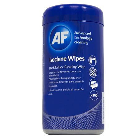 Tisztítókendő, izopropil alkohollal, 100 db, AF Isoclene