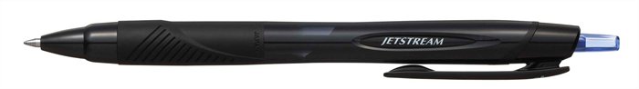 Golyóstoll, 0,35 mm, nyomógombos, fekete tolltest, UNI SXN-157S Jetstream Sport, kék