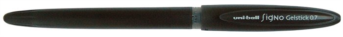 Zseléstoll, 0,4 mm, kupakos, UNI UM-170 Signo Gelstick, fekete