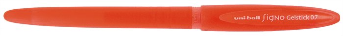 Zseléstoll, 0,4 mm, kupakos, UNI UM-170 Signo Gelstick, piros