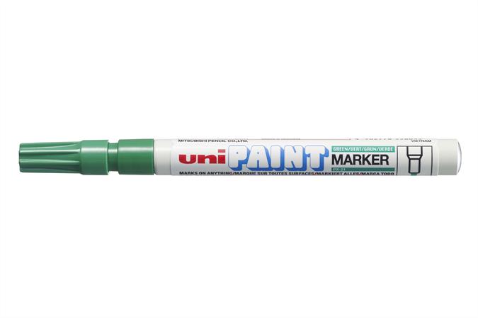 Lakkmarker, 0,8-1,2 mm, UNI PX-21, zöld