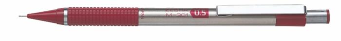 Nyomósirón, 0,5 mm, rozsdamentes acél, bordó test, ZEBRA M-301