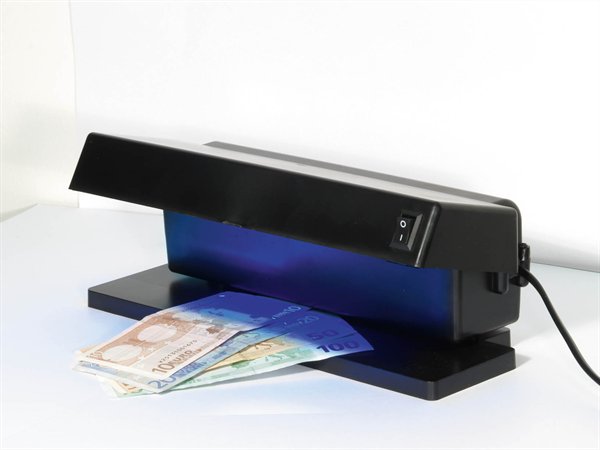 Bankjegyvizsgáló, UV lámpa, 270x120x105 mm, CASHTECH DL103