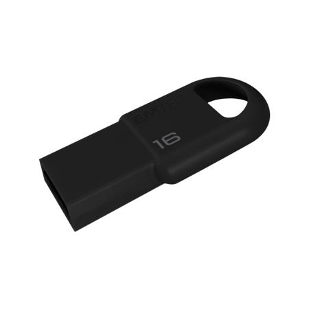 Pendrive, 16GB, USB 2.0, EMTEC D250 Mini, fekete