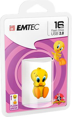 Pendrive, 16GB, USB 2.0, EMTEC Tweety