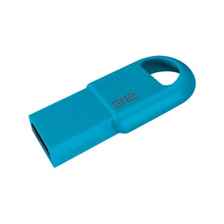 Pendrive, 32GB, USB 2.0, EMTEC D250 Mini, kék