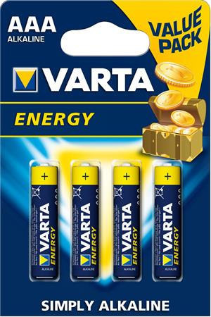 Elem, AAA mikro, 4 db, VARTA Energy