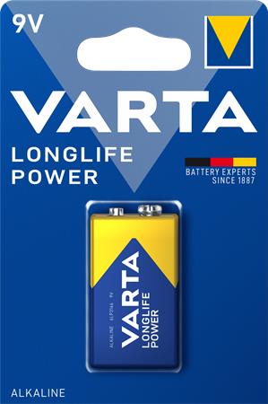 Elem, 9V, 1 db, VARTA Longlife Power