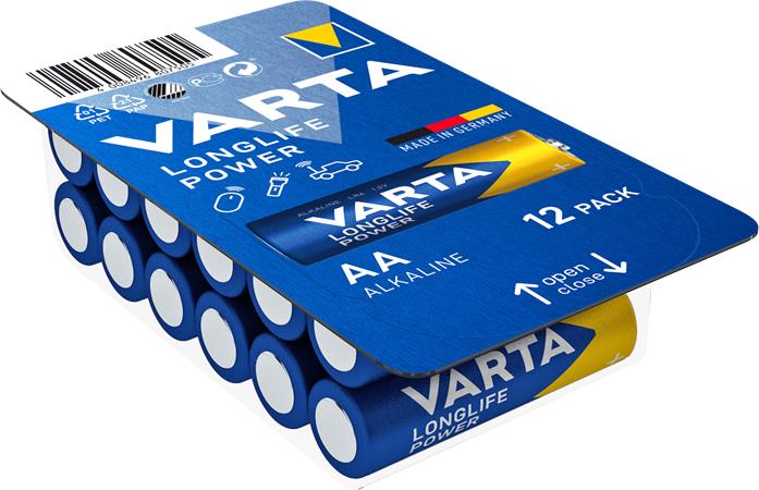 Elem, AA ceruza, 12 db, VARTA Longlife Power