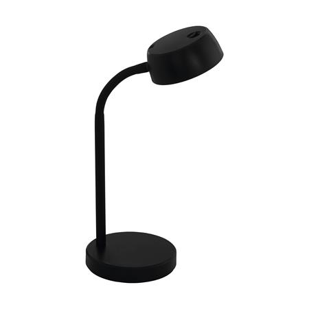 Asztali lámpa, LED, 4,5 W, EGLO Cabales, fekete