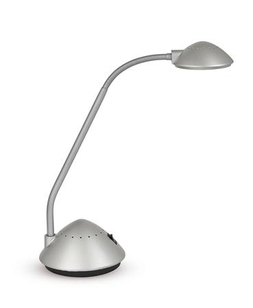 Asztali lámpa, LED MAUL Arc, ezüst